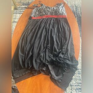 Sweet Storm Black and White Lace Dress